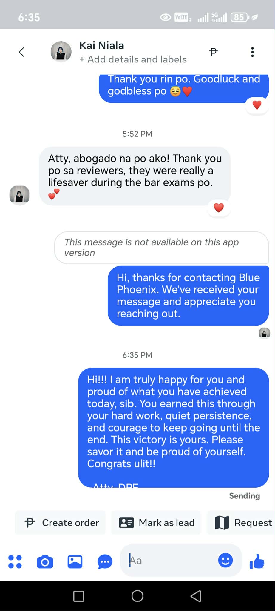 Testimonial #180